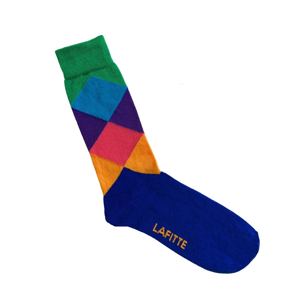 Lafitte - Colourful DIAMOND Socks