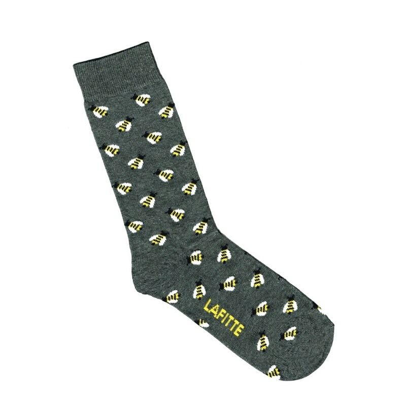 Lafitte - Grey BEE Socks