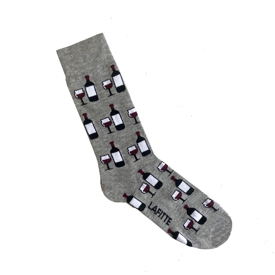 Lafitte - Grey WINE Socks