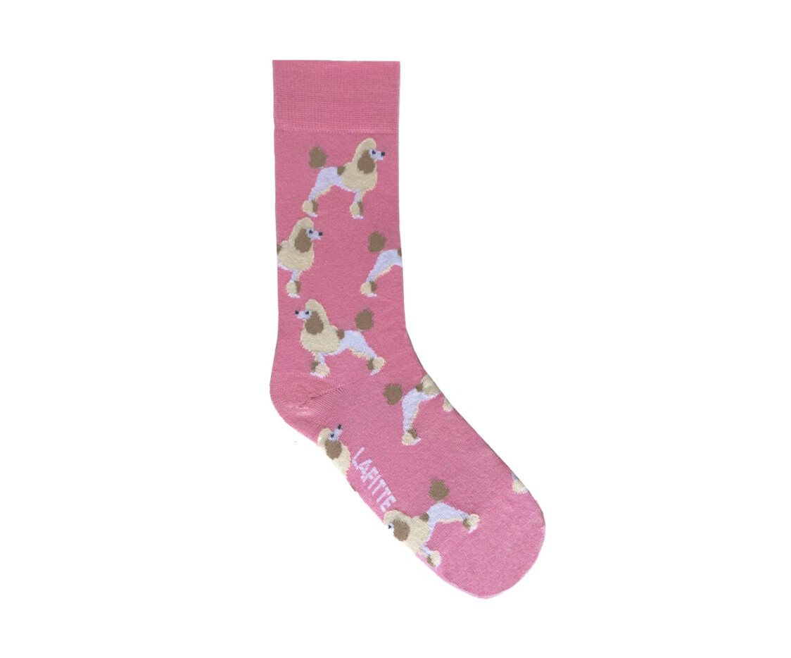Lafitte - Pink POODLE Socks