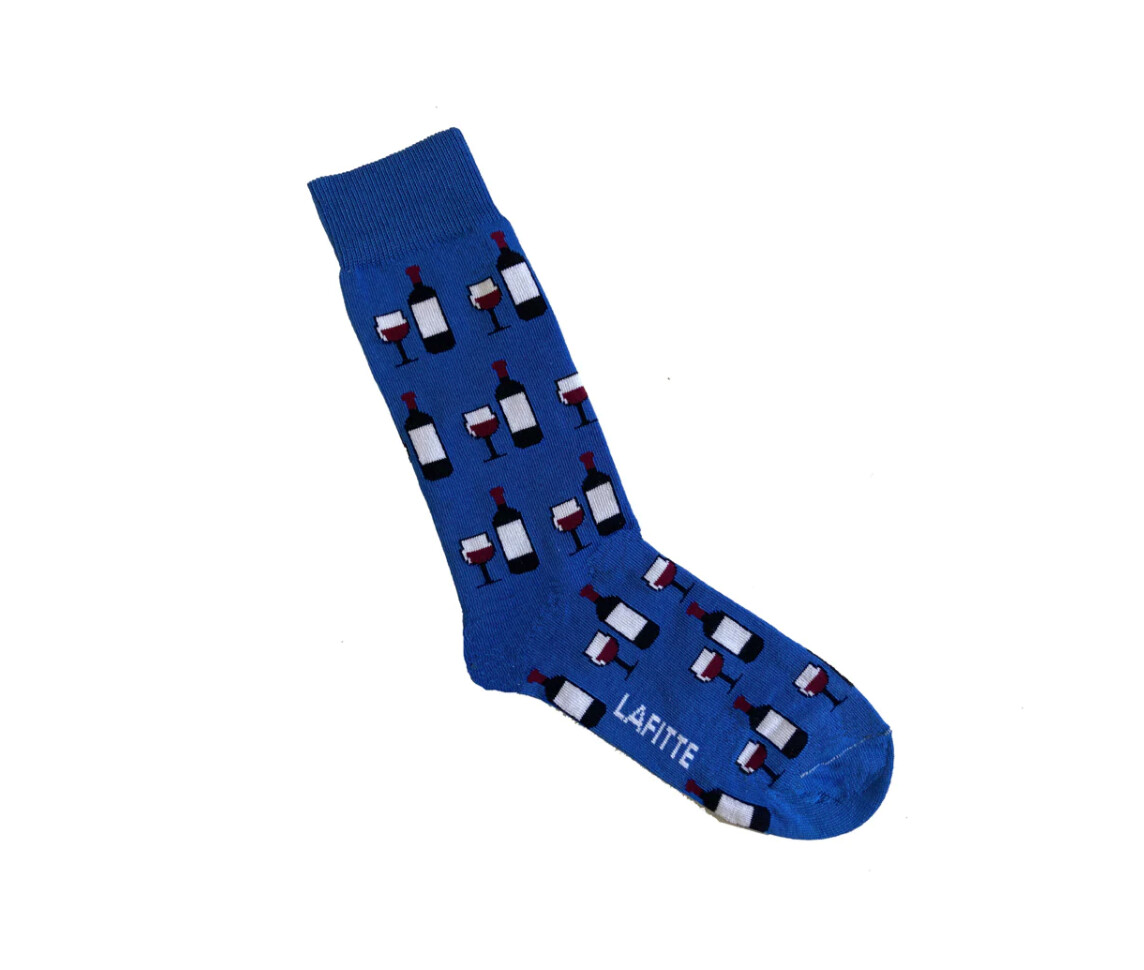 Lafitte - Blue WINE Socks