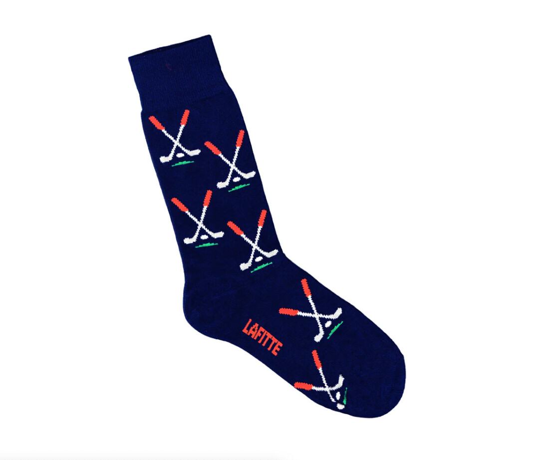 Lafitte - Navy GOLF Socks