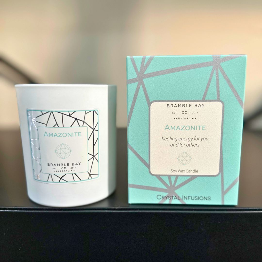 Amazonite - Candle