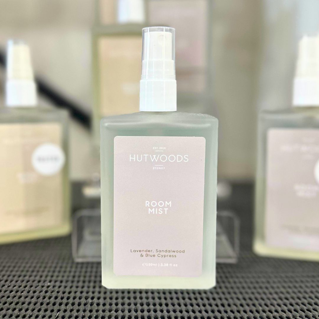 HUTWOODS Room Mist - Lavender, Sandalwood &amp; Blue Cypress