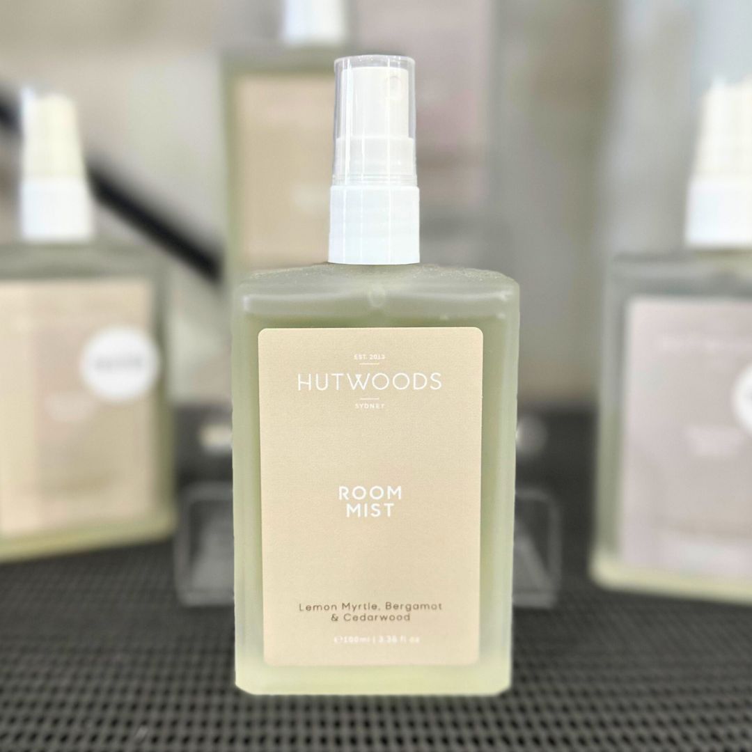 HUTWOODS Room Mist - Lemon Myrtle, Bergamot &amp; Cedarwood