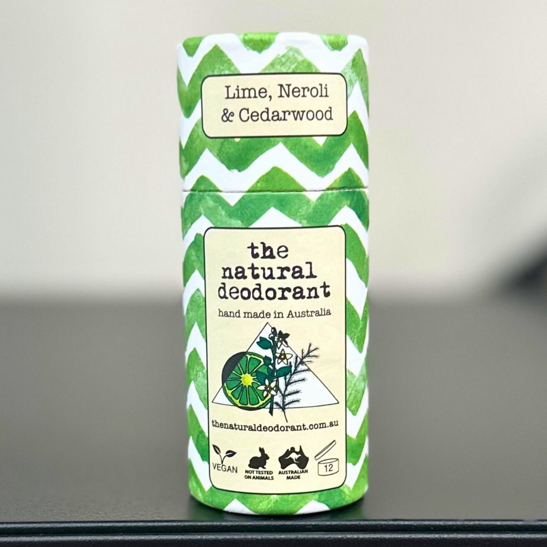 Lime, Neroli &amp; Cedarwood - Natural Deodorant Stick