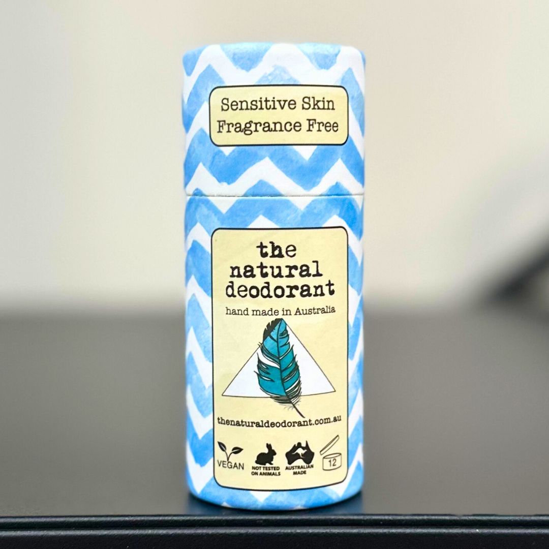 Fragrance Free - Natural Deodorant Stick (sensitive)