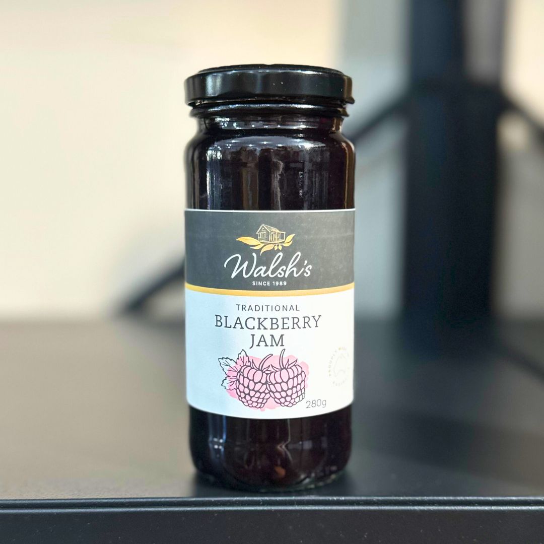Blackberry Jam - 280g Round Jar (WALSH&#39;S)