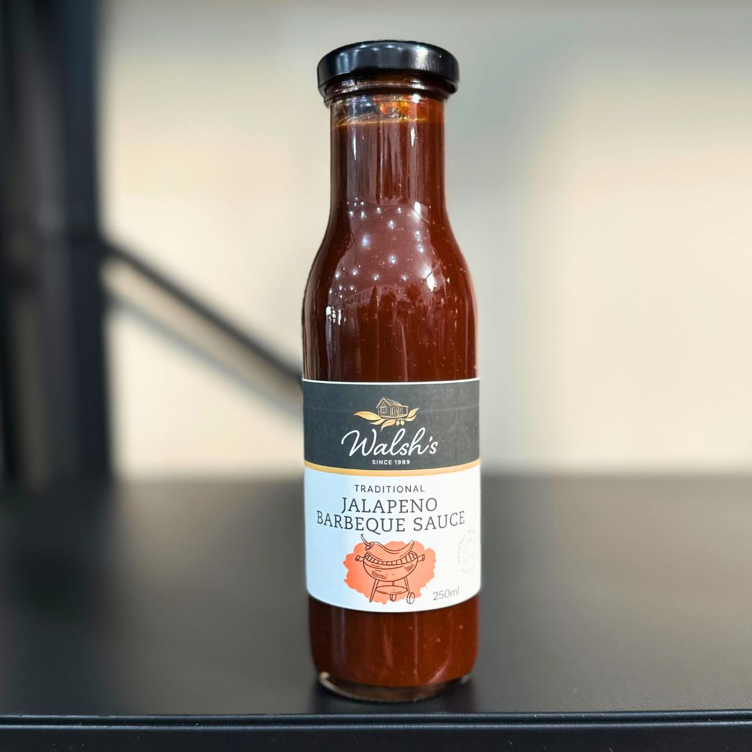 Jalapeno Bbq Sauce - 250ml Bottle (WALSH&#39;S)