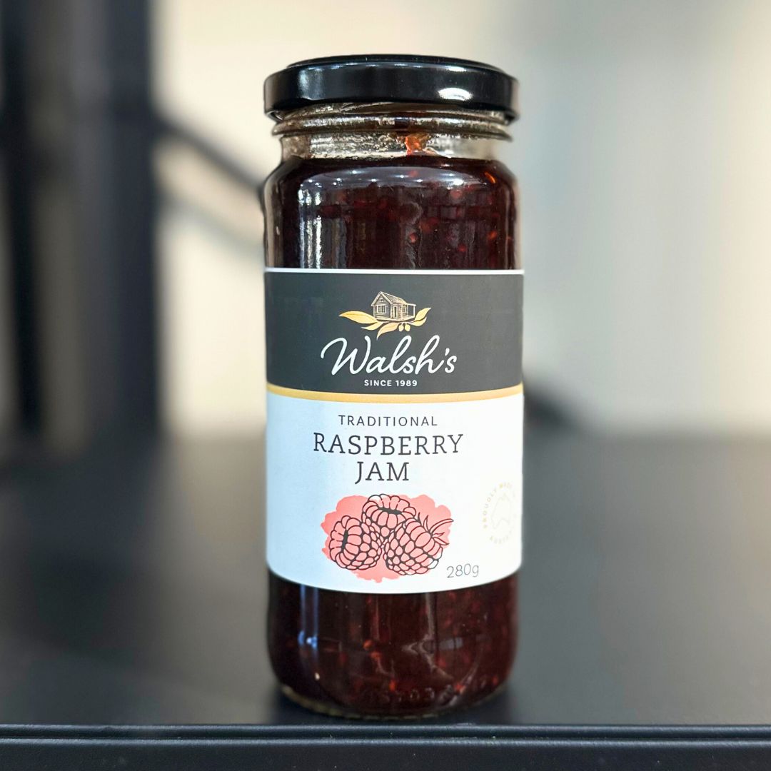 Raspberry Jam - 280g Round Jar (WALSH&#39;S)