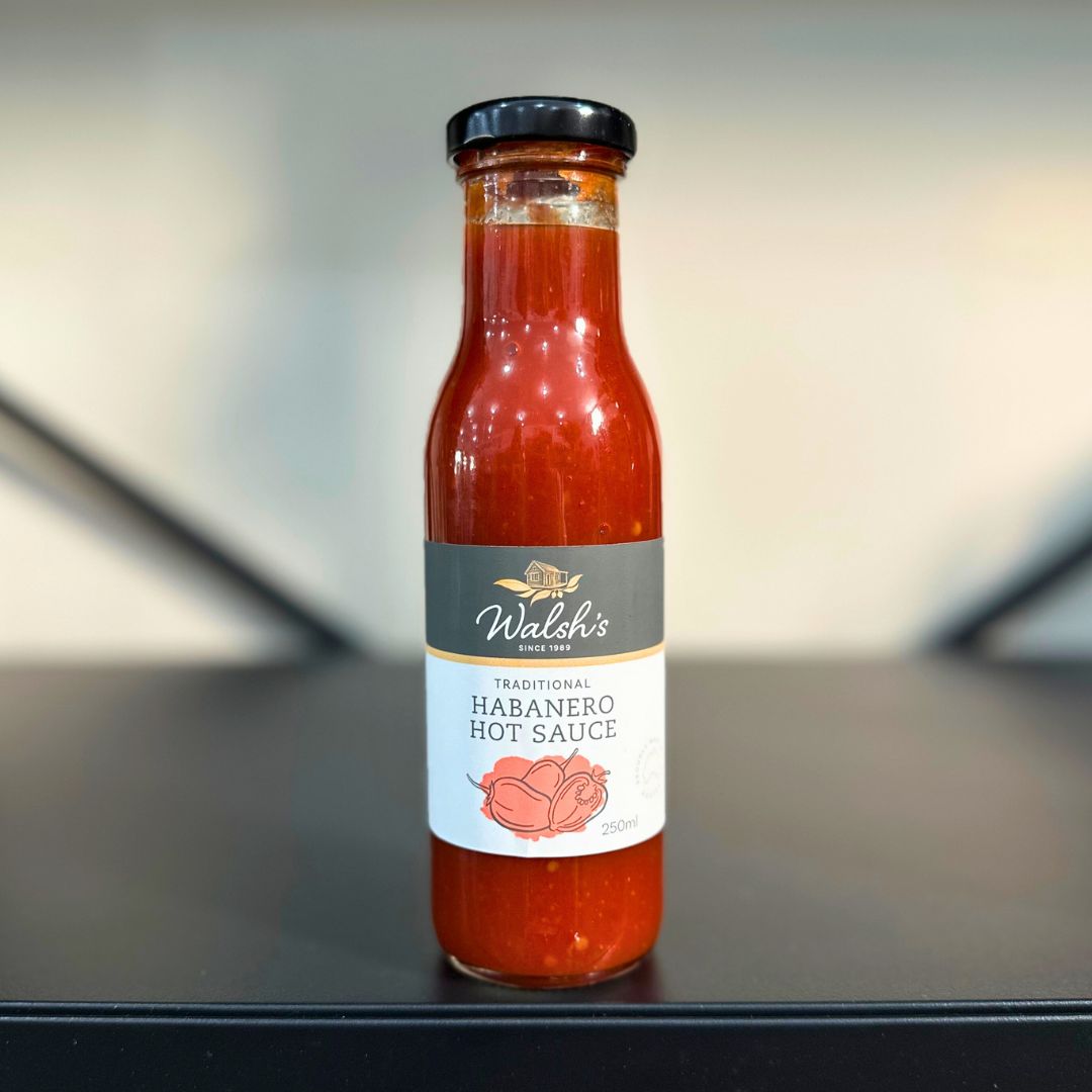 Habanero Hot Sauce - 250ml Bottle (WALSH&#39;S)