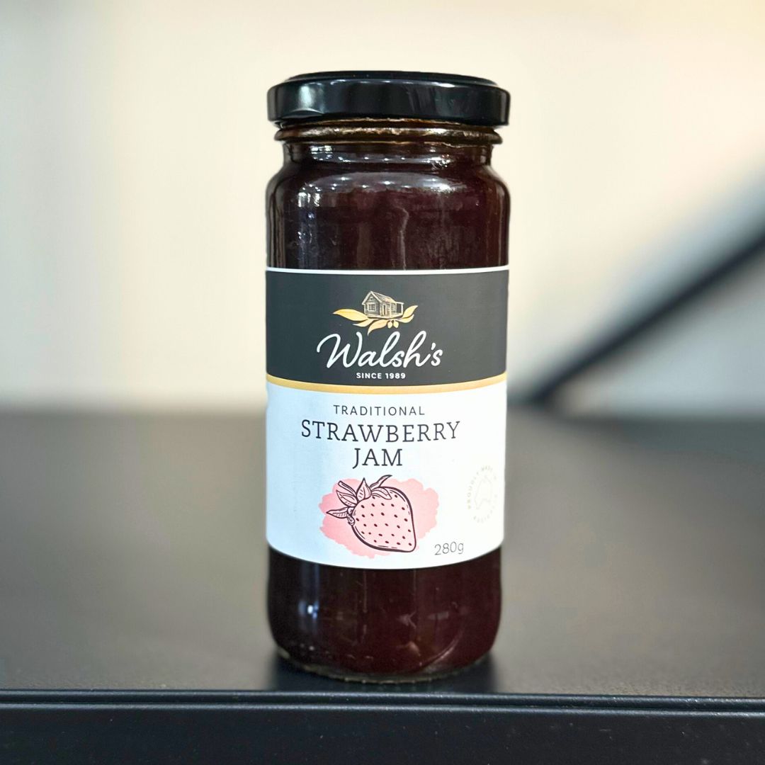 Strawberry Jam - 280g Round Jar (WALSH&#39;S)