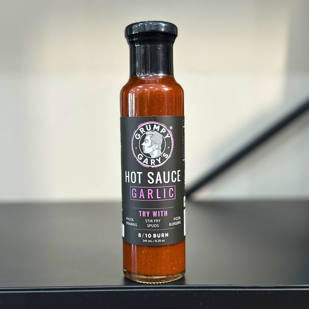 Hot Sauce GARLIC - Grumpy Gary&#39;s