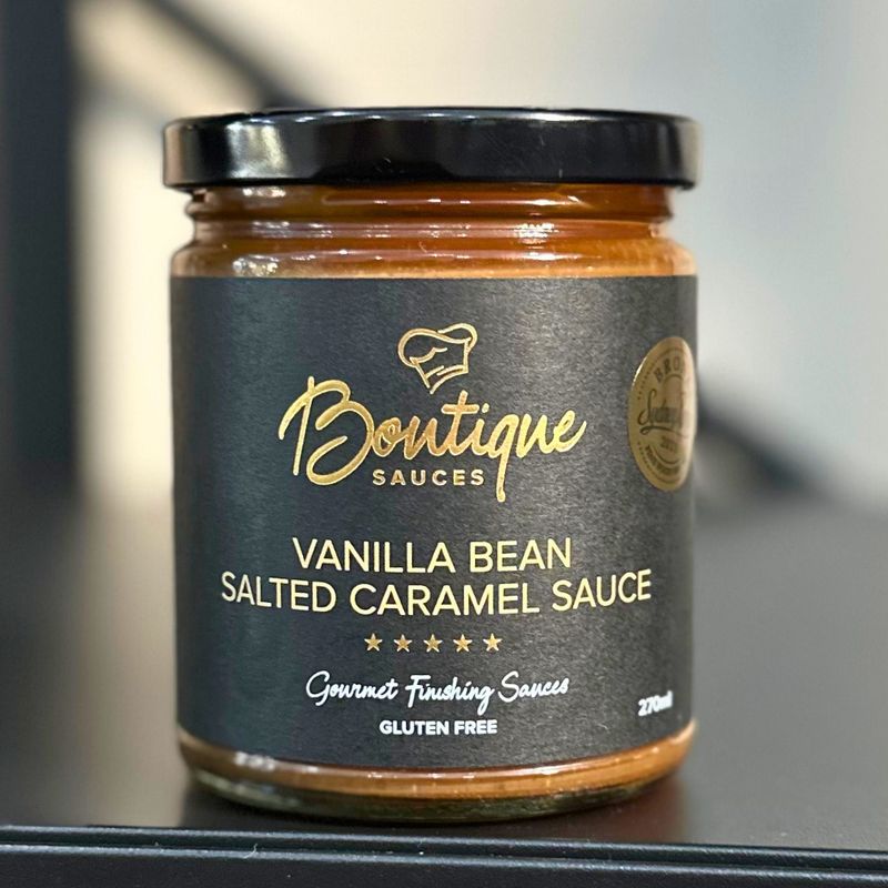 Vanilla Salted Caramel Sauce