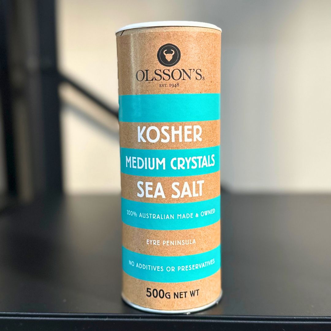Kosher Salt Kraft Canister 500g