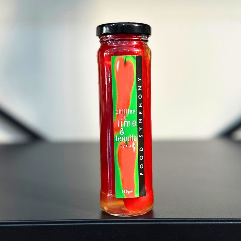 Chillies in Lime &amp; Tequila Syrup | 150ml