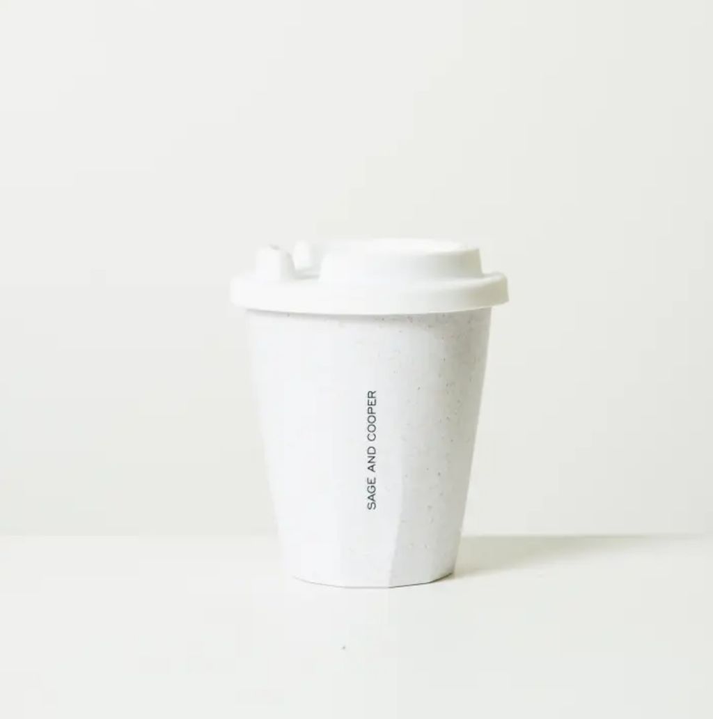 Wave Coffee Cup, Colour: Natural Speckle