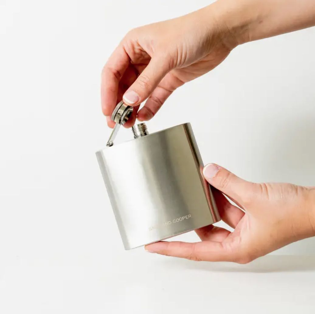Hip Flask (Sage &amp; Cooper)