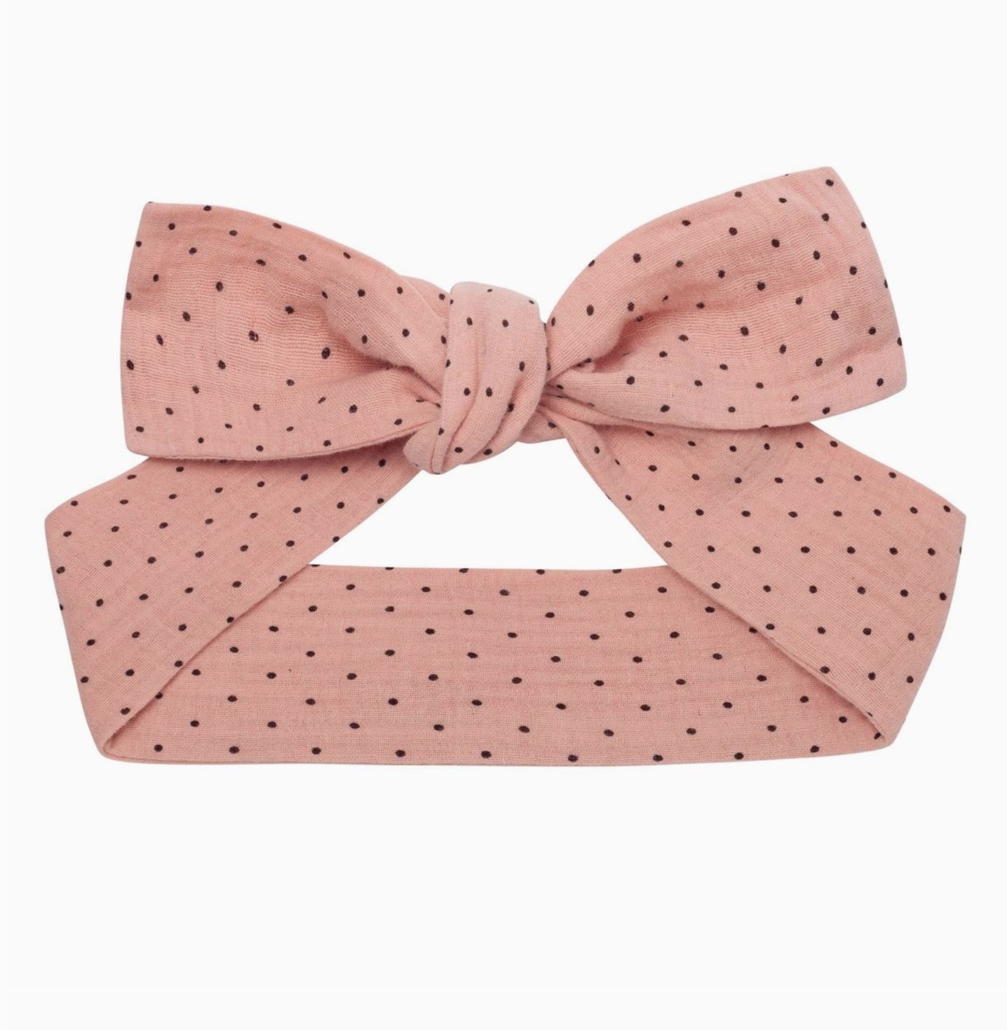 Georgia Spot Headband - Dusty Pink