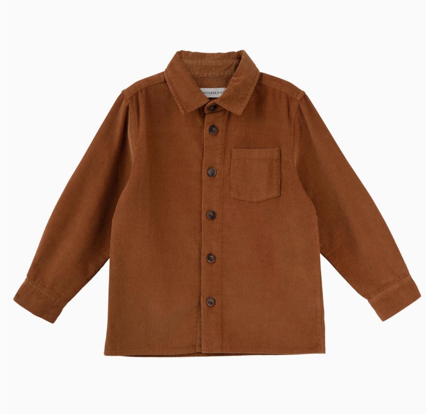 Jack L/S Cord Overshirt - Rust