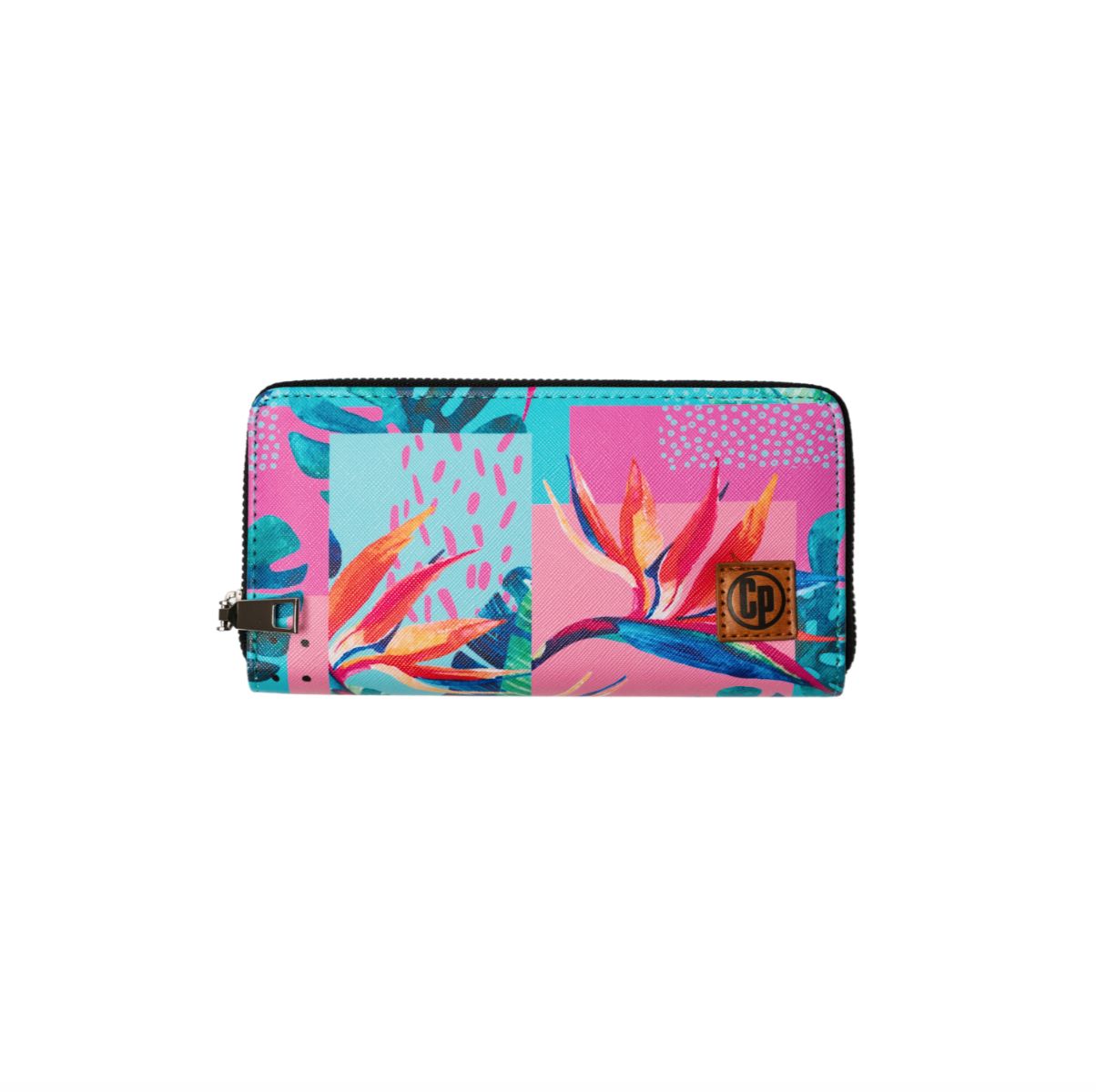 Wallet - Tropical Flowers, Abstract