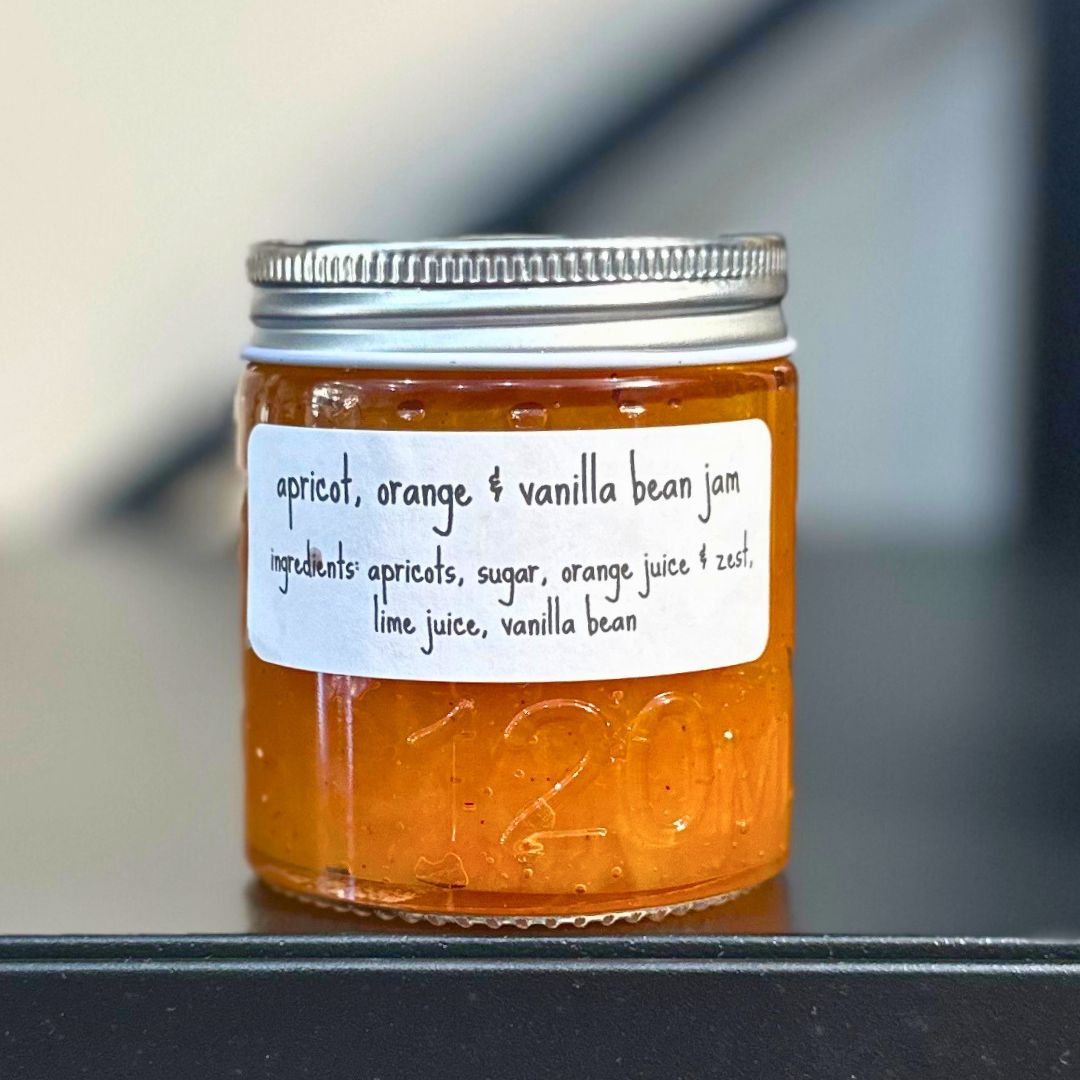 Benny&#39;s Bread - Apricot, Orange &amp; Vanilla Bean Jam (120ml)