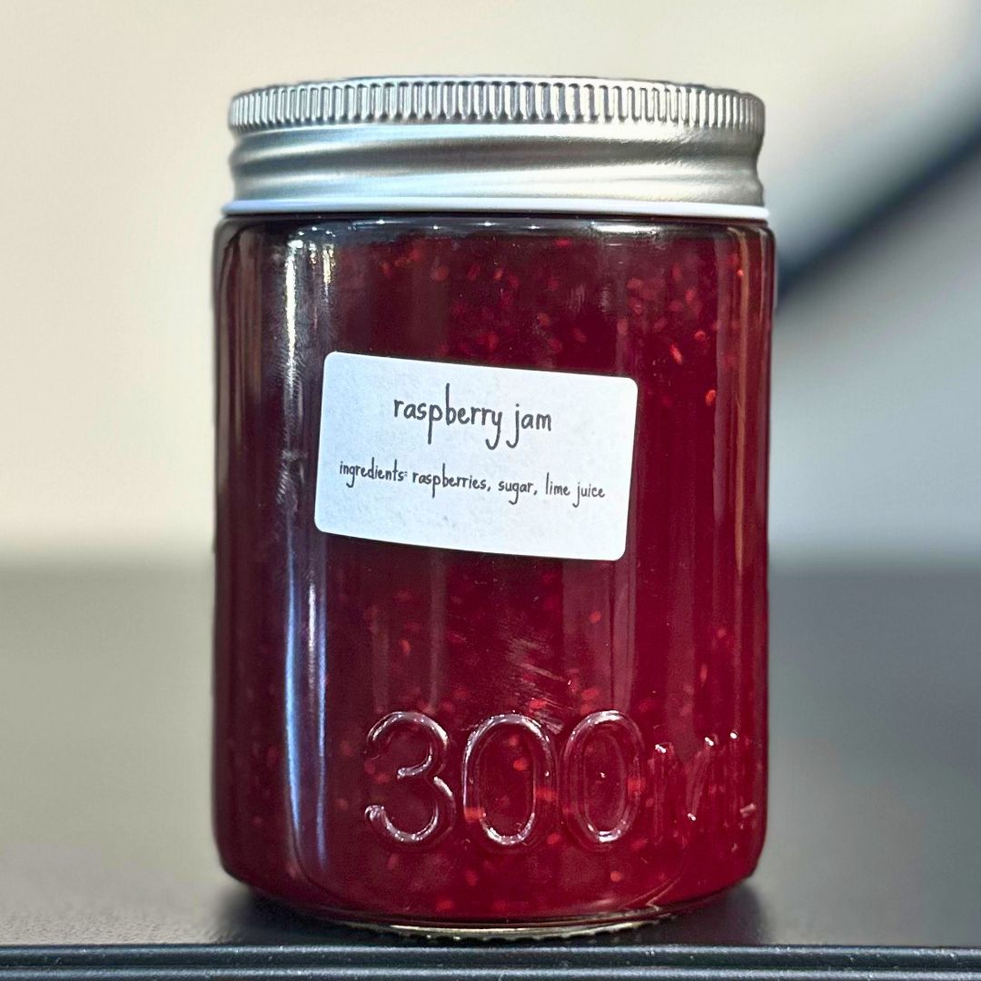 Benny&#39;s Bread - LARGE Raspberry Jam (300ml)