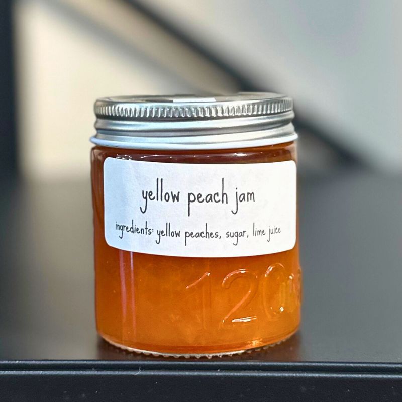 Benny&#39;s Bread - Yellow Peach Jam (120ml)