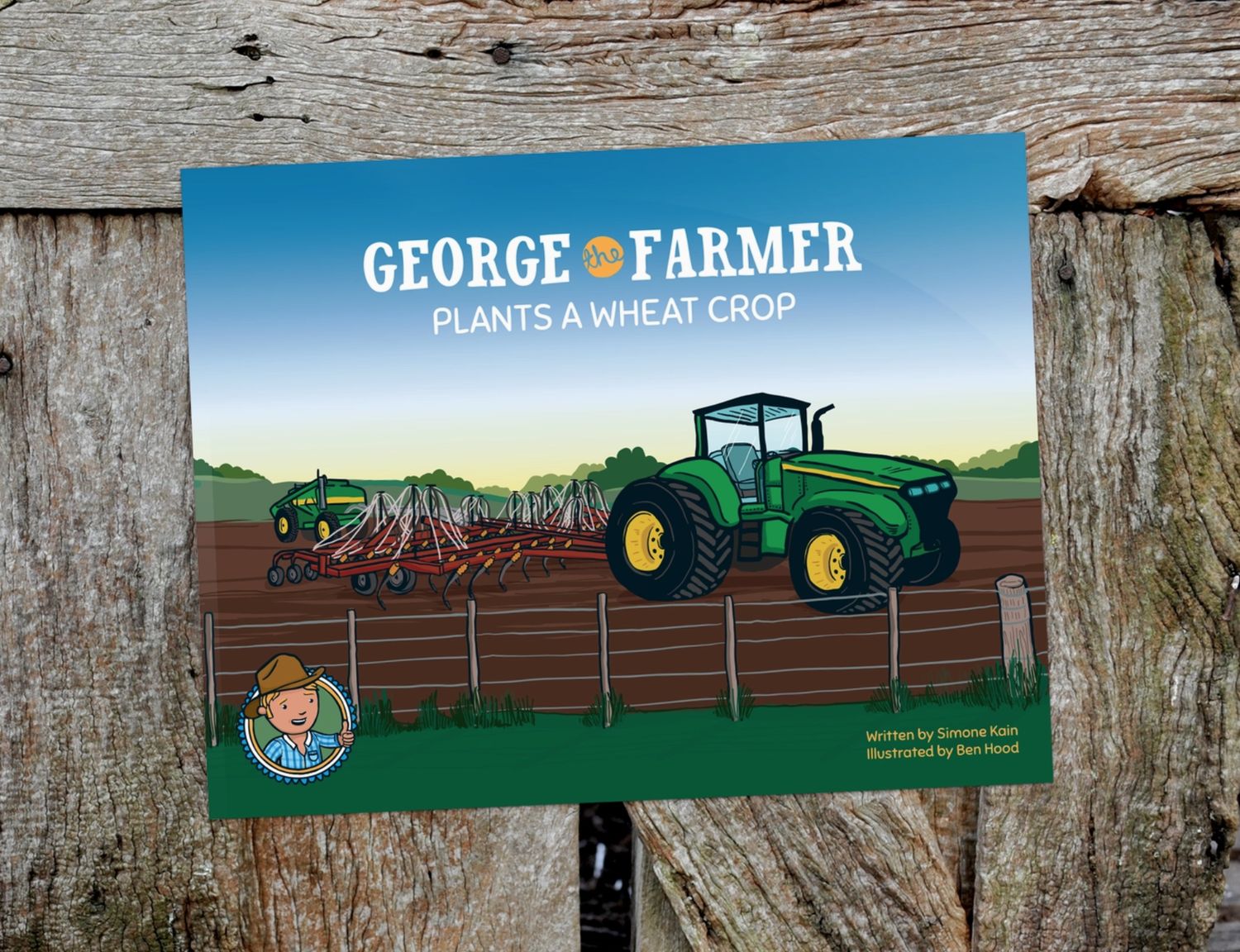 George the Farmer - Plants a Wheat Crop - Picture Book