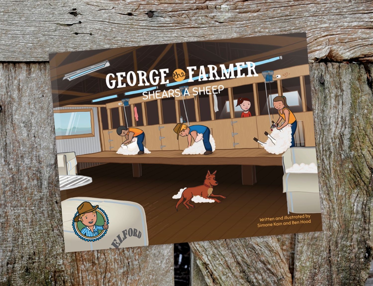 George the Farmer &#39;Shears a Sheep&#39; Picture Book