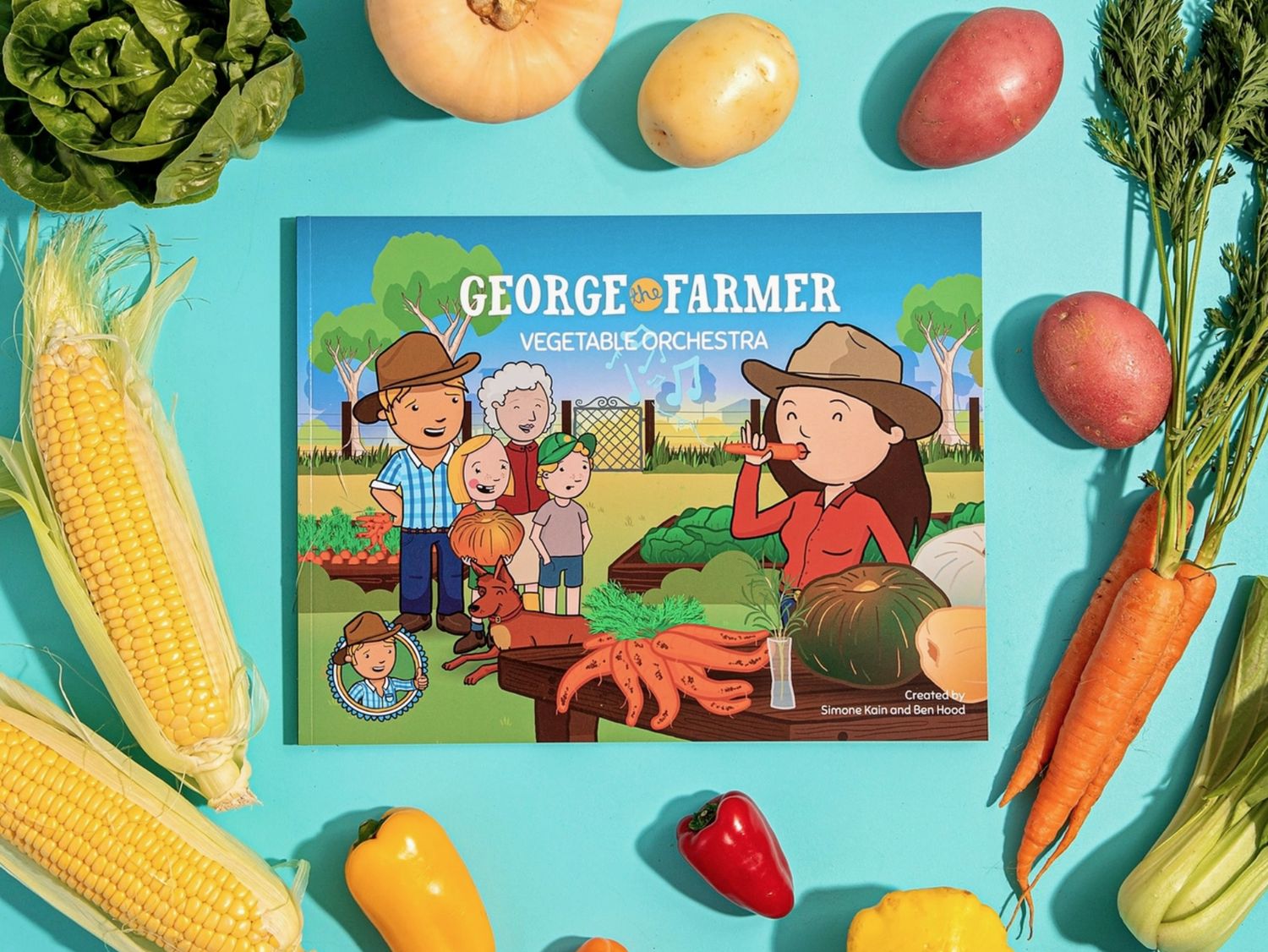 George the Farmer &#39;Vegetable Orchestra&#39; Picture Book