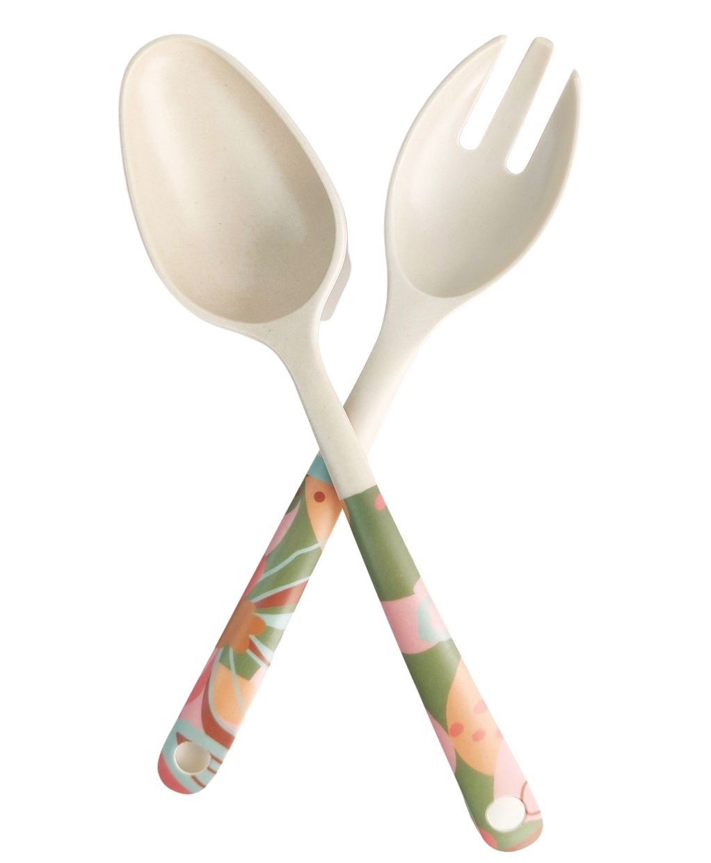 Franki Floral Salad Servers