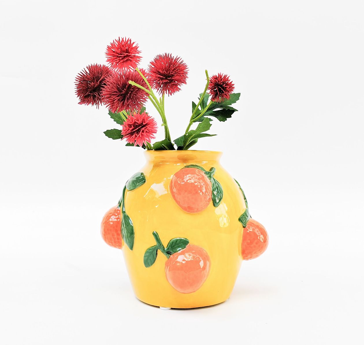 Tuscan Orange Vase