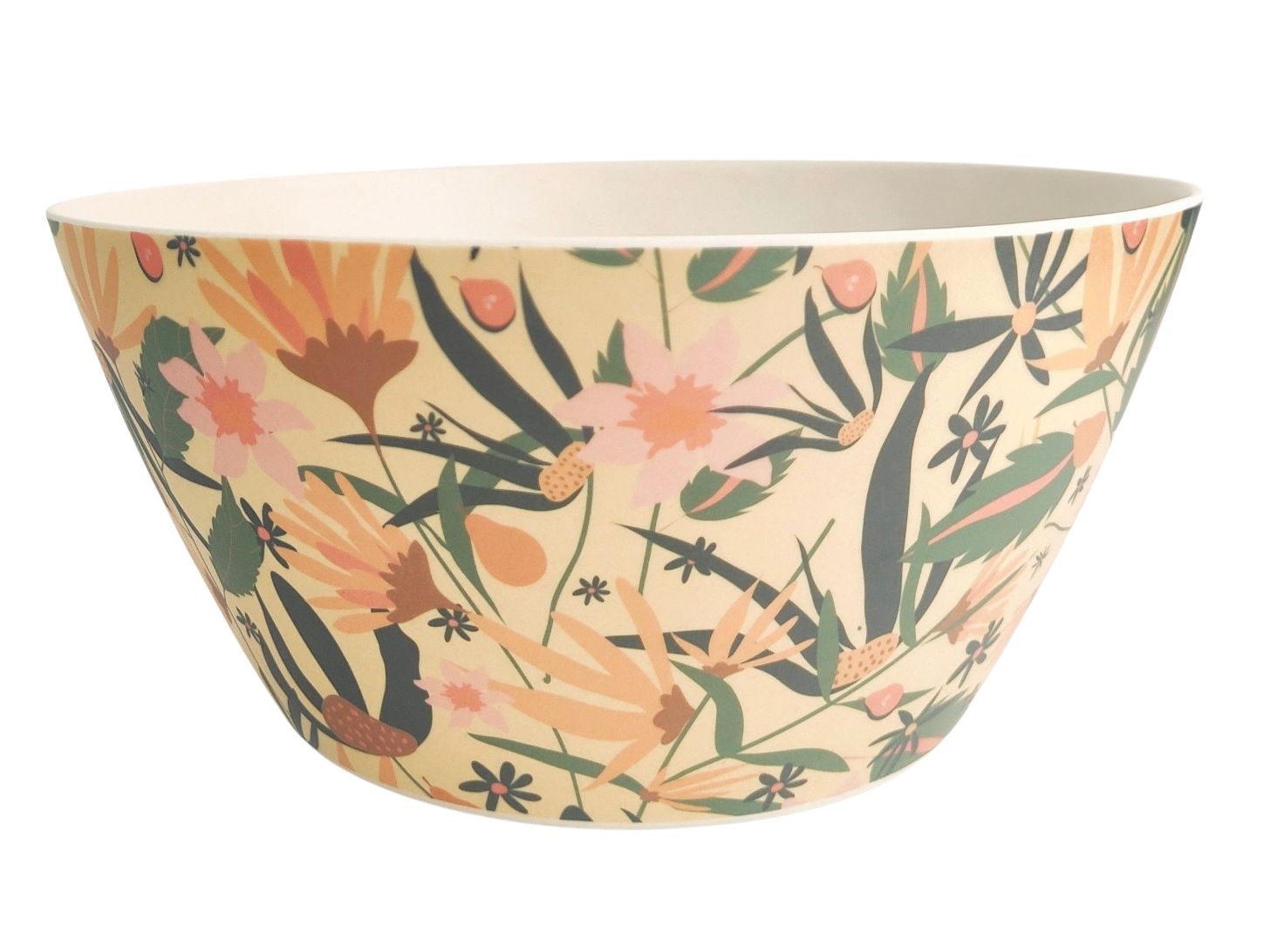Cassia Floral Salad Bowl
