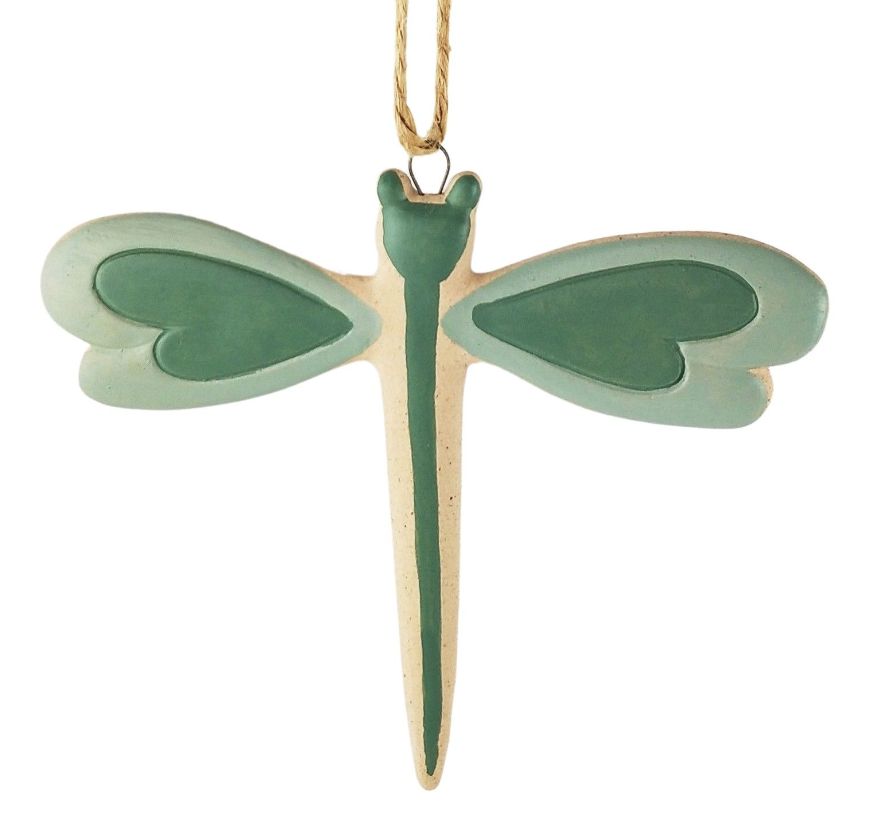 Dragonfly Garden Charm (Sage)