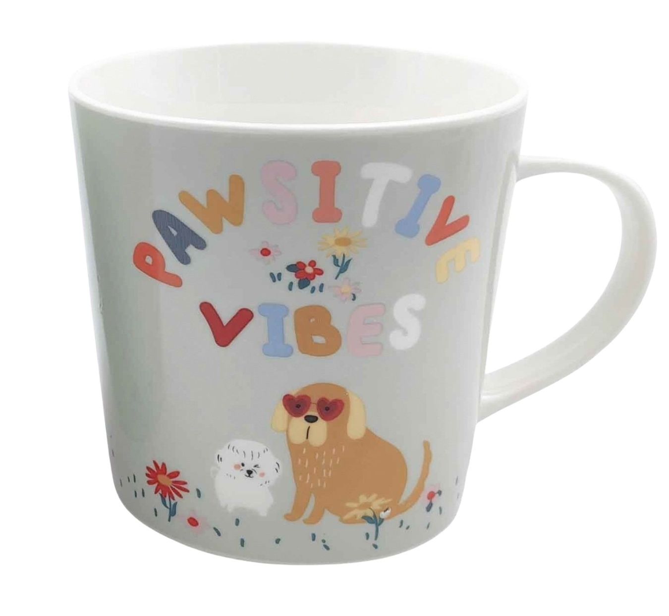 Perfect Pets Pawsitive Vibes Dog Mug