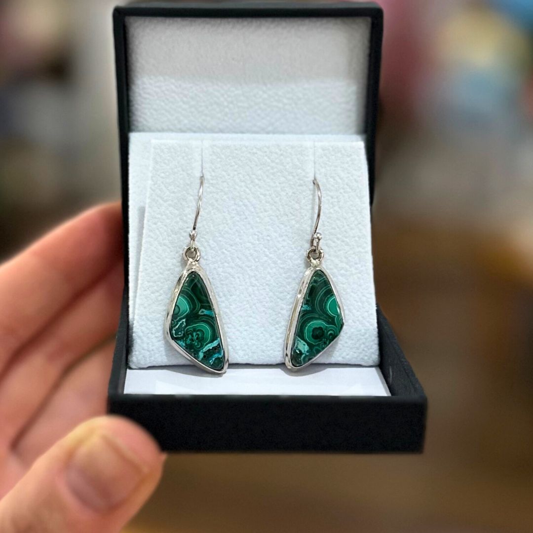 Chrysocolla Earrings