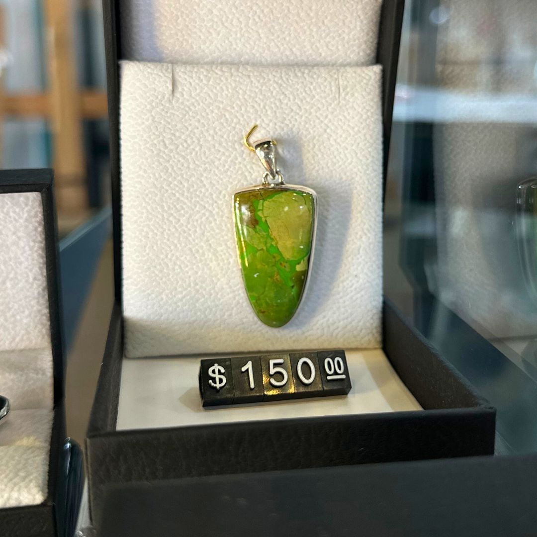 Green Turquoise Pendant