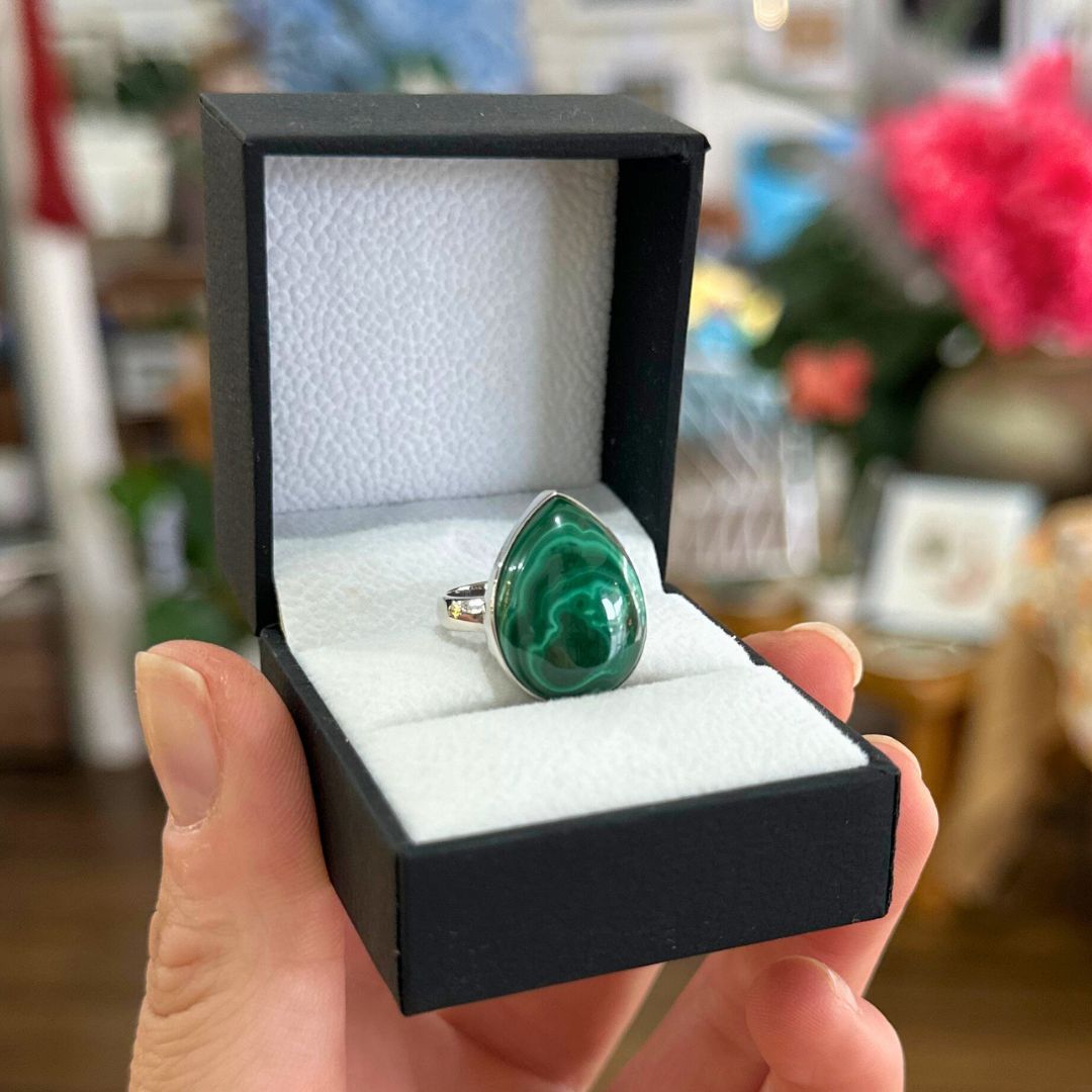 Malachite Ring