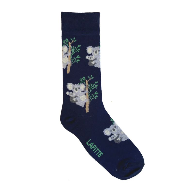 Lafitte - Bamboo Navy Koala Socks