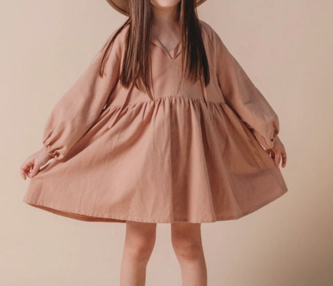 Linen Smock Dress