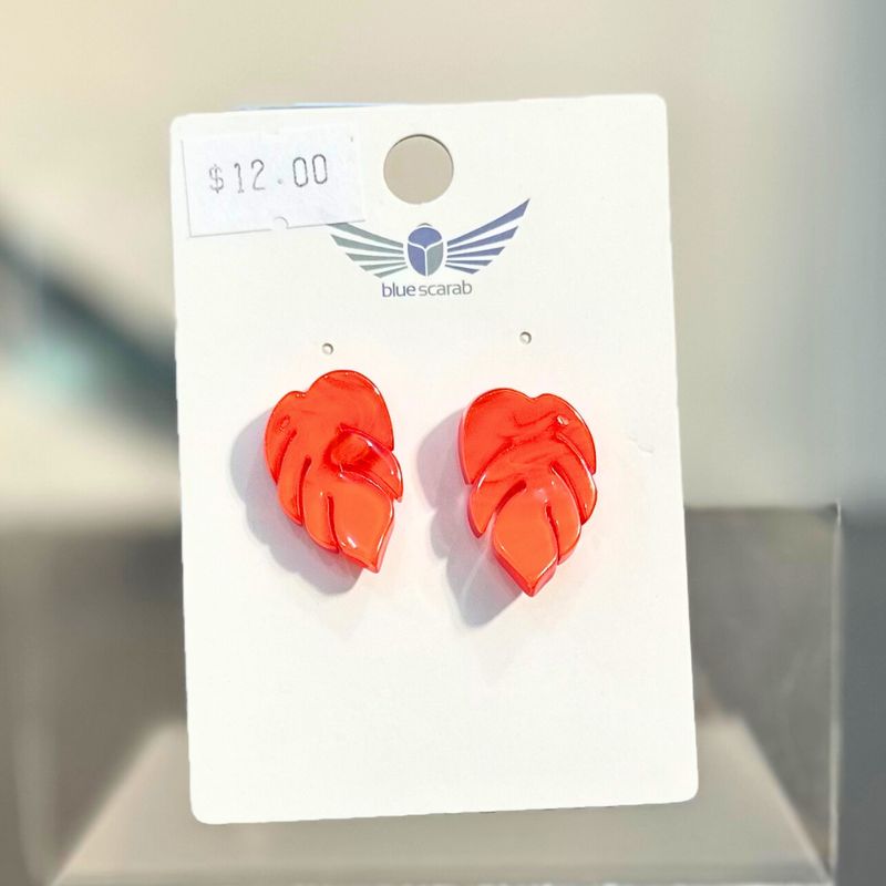 Lily Earrings ORANGE