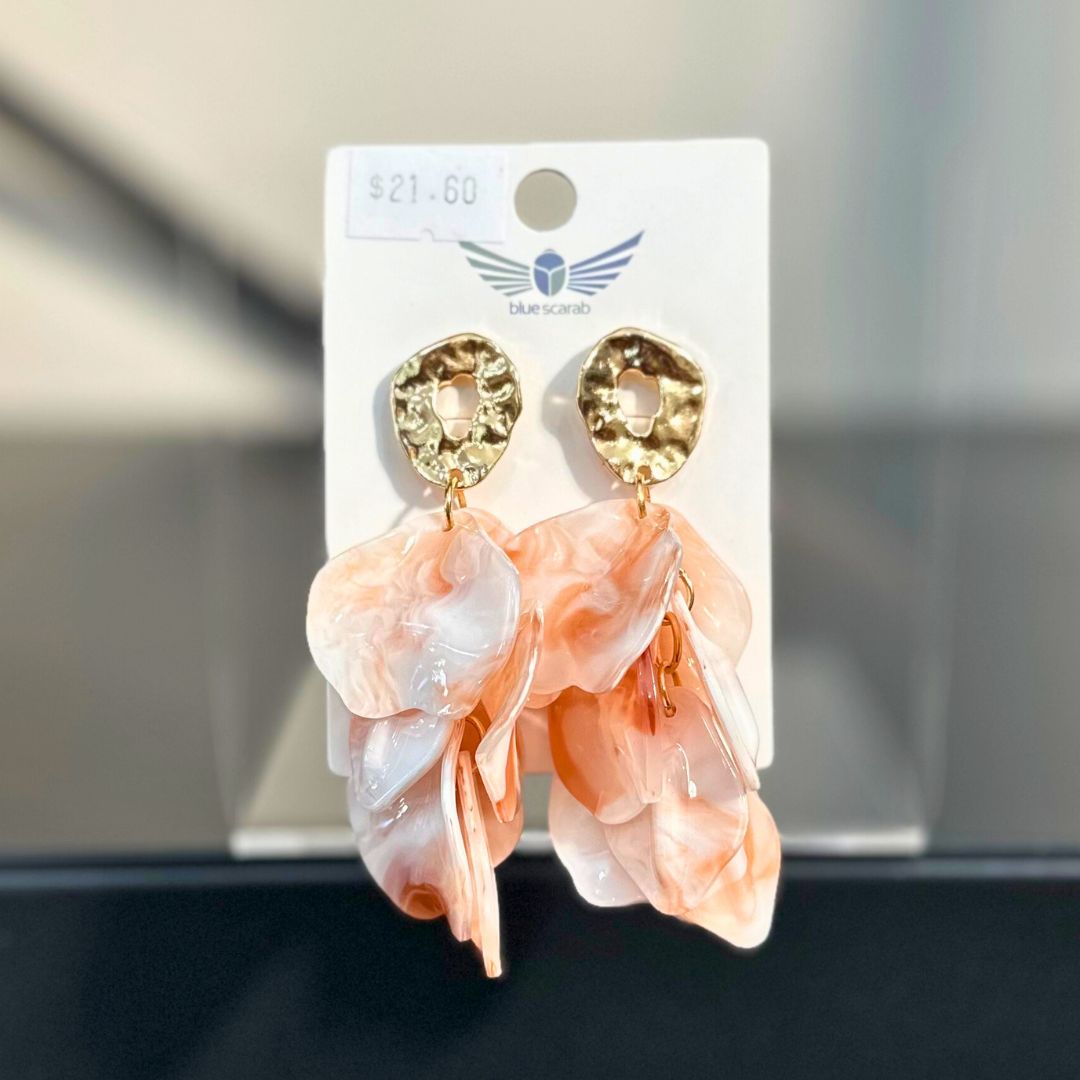 SIA Petal Earrings PEACH