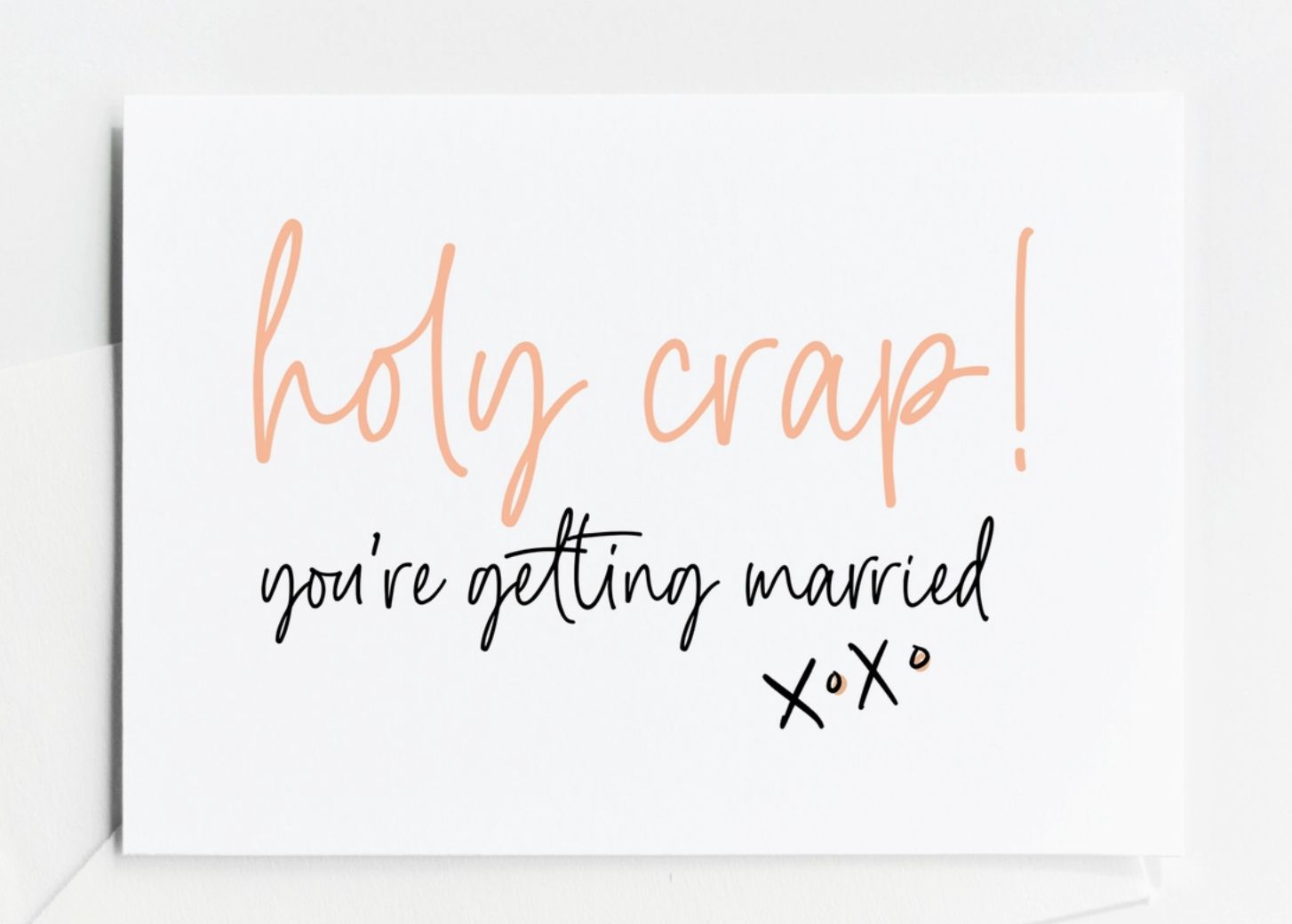 &#39;Holy Crap&#39; Married - Card