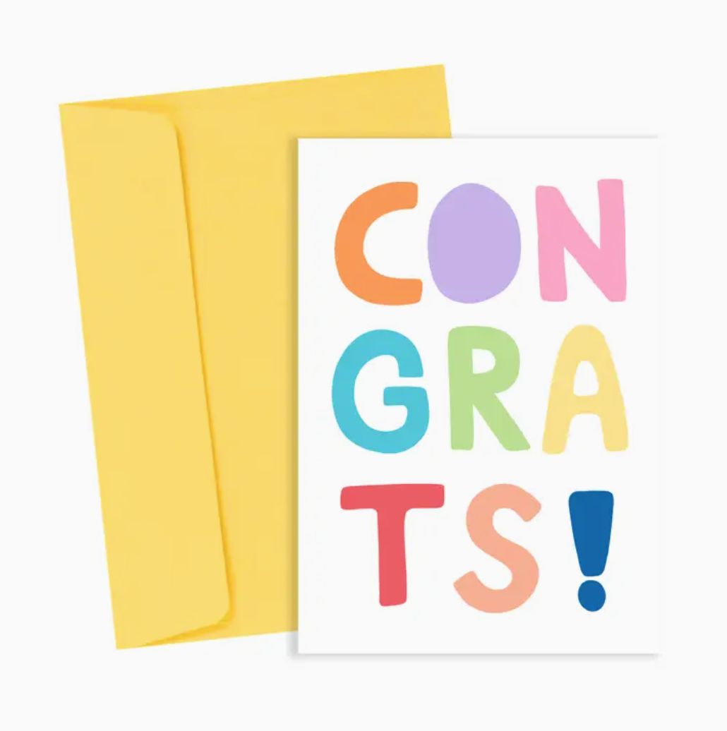 &#39;Congrats!&#39; Card
