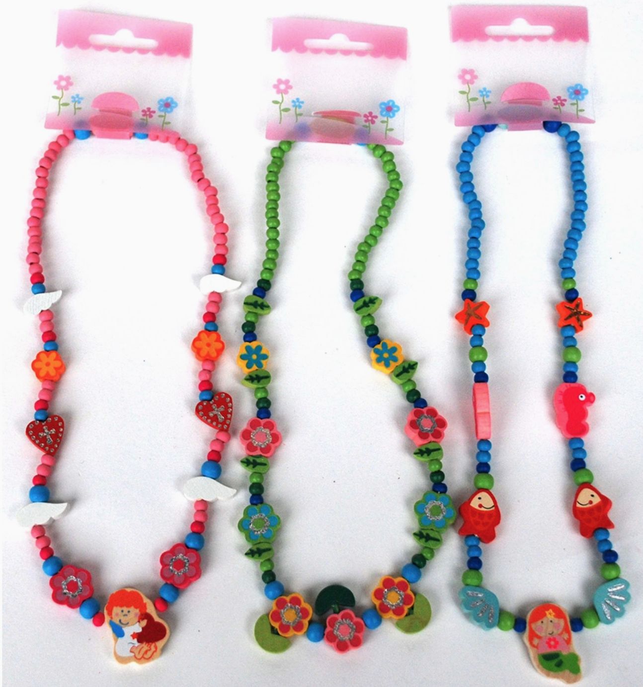 Wooden Beaded Necklace (Toyslink)