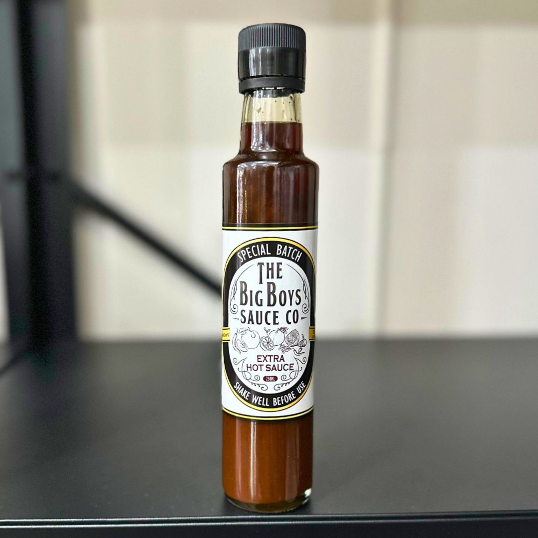 The Big Boys Sauce Co - SPECIAL BATCH Extra Hot Sauce (Black)