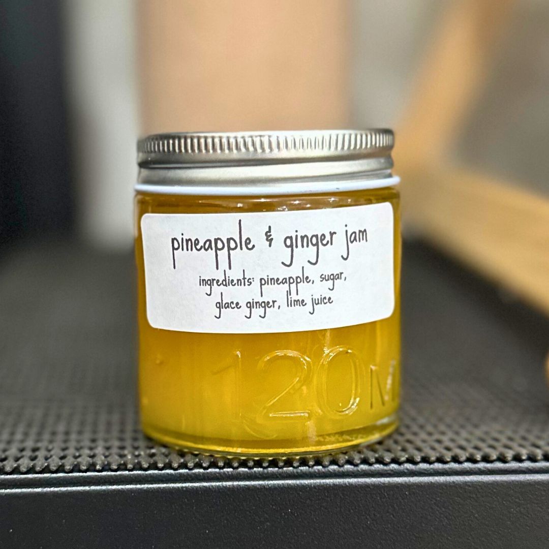 Benny&#39;s Bread - Pineapple &amp; Ginger Jam (120ml)