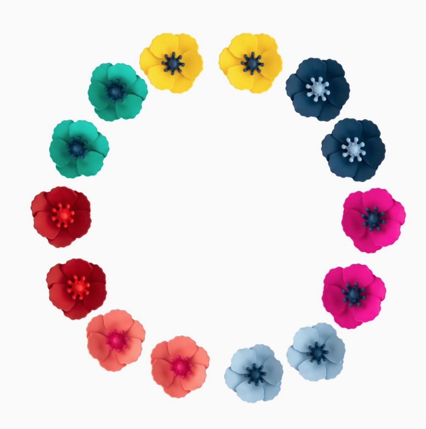 Poppy Garden Earrings