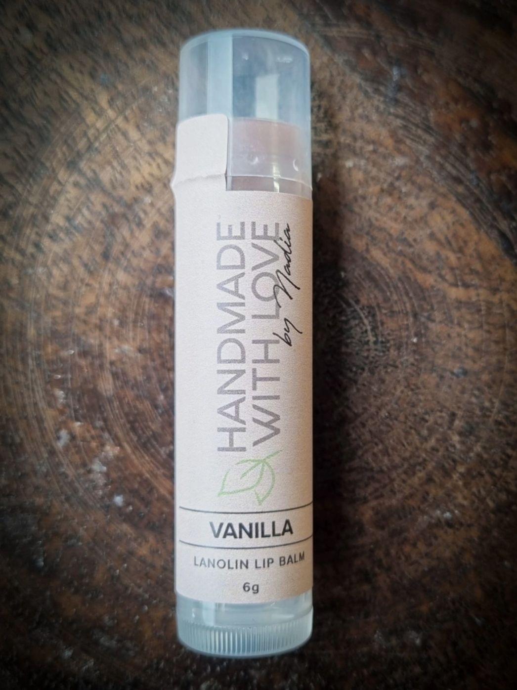 Lanolin Lip Balm with Vanilla